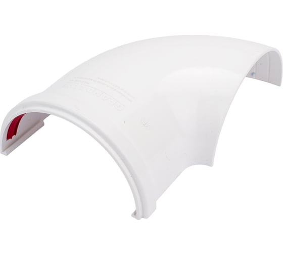 Изображение товара Угол желоба GrandLine составной, 90-150 градусов, ПВХ, белый 236236