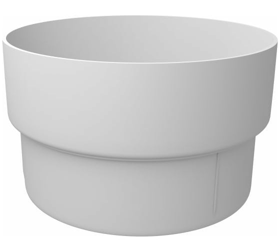 Изображение товара Соединительная муфта трубы GrandLine ПВХ, белая 172974