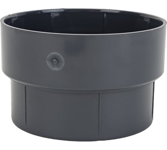 Изображение товара Соединительная муфта трубы GrandLine ПВХ, графит RAL 7024 254870