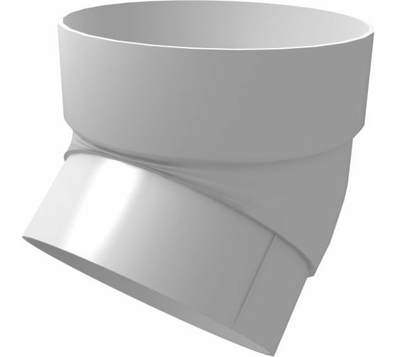 Изображение товара Колено трубы GrandLine 45 градусов, ПВХ, белое 172984