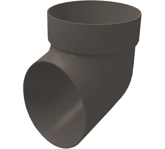 Изображение товара Сливное колено GrandLine ПВХ, графит RAL 7024 254865