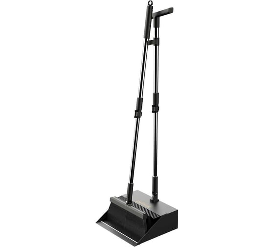 Изображение товара Щетка и совок L Zetter черный, набор BD-BS-02