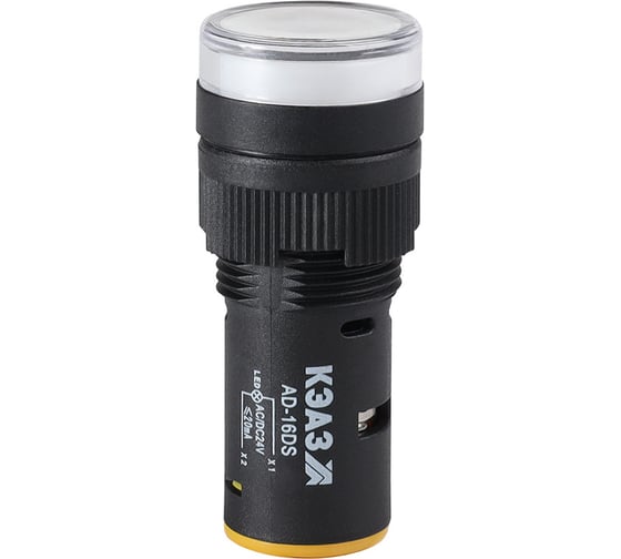 Изображение товара Лампа AD16DS(LED) матрица D16мм белый 230В AC-КЭАЗ 20 шт 357823