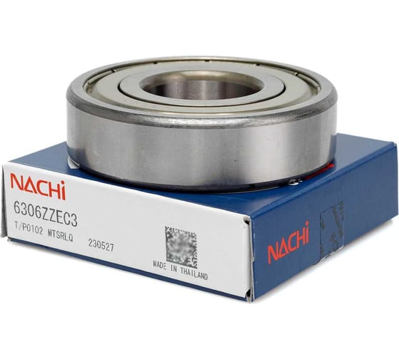 Изображение товара Подшипник Nachi 6306 ZZEC3 (T)