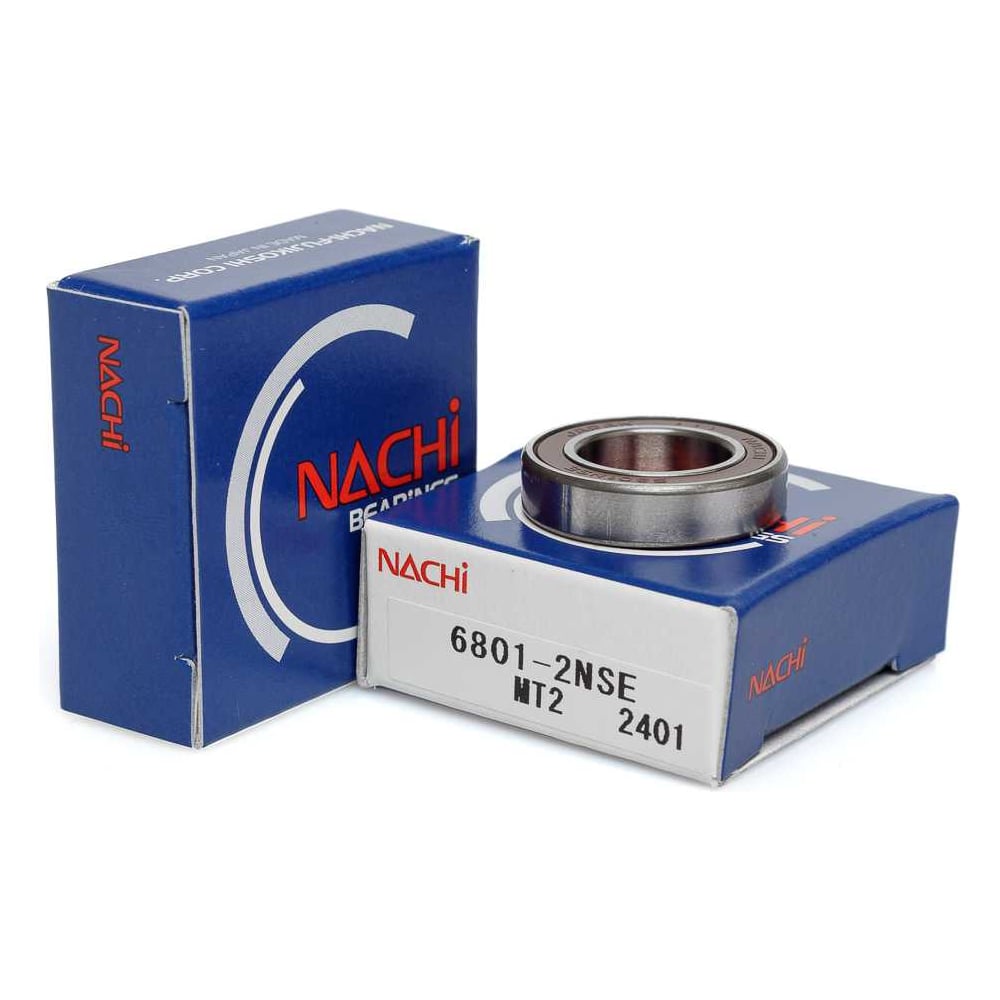 Изображение товара Подшипник Nachi 6801 2RS (2NSE)