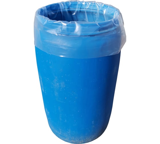 Изображение товара Вкладыш Профитт полиэтиленовый в бочку 200 литров, 100 мкр, прямое дно 4822733
