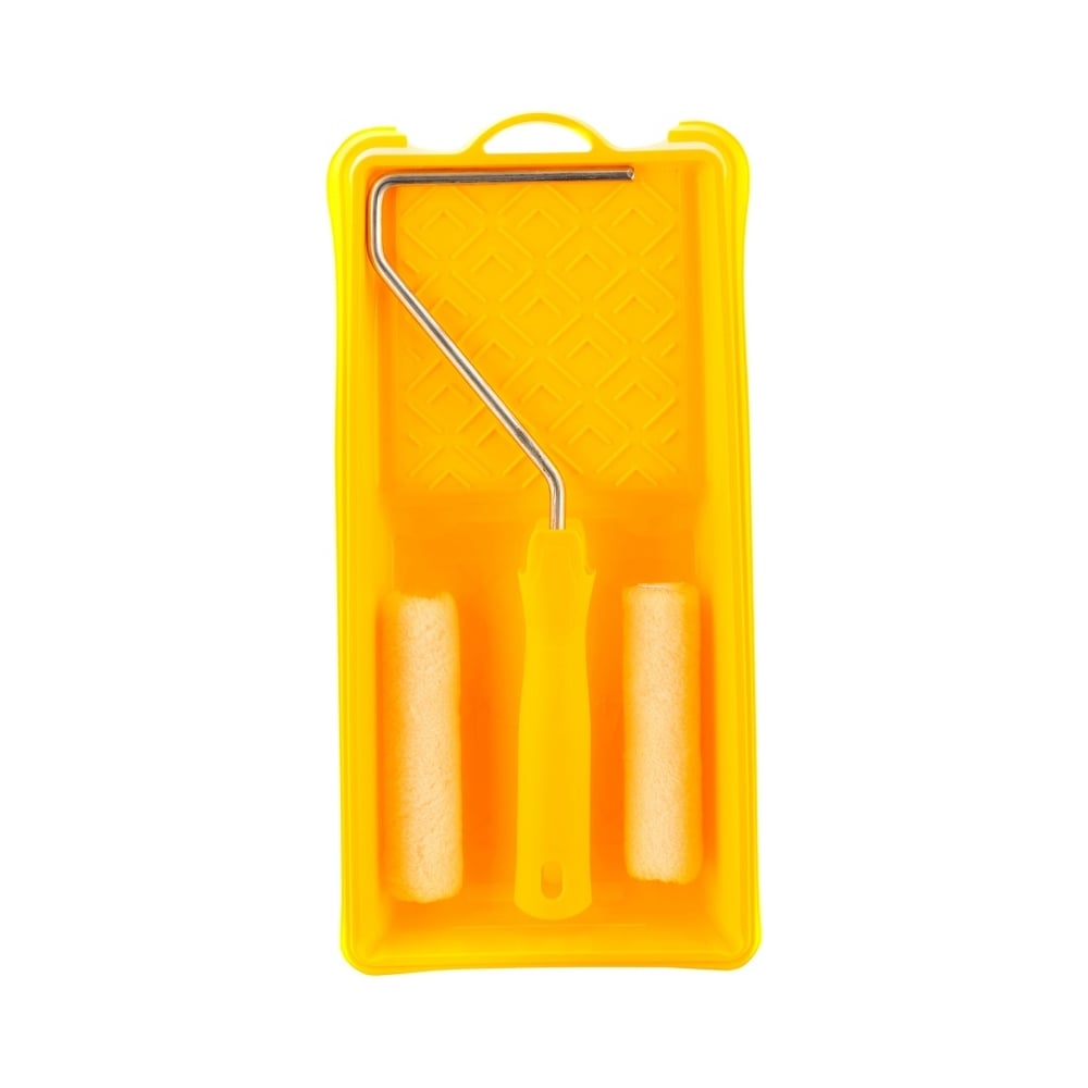 Малярный набор для работ с лаками СИБРТЕХ, цвет желтая 80458 - фото 1