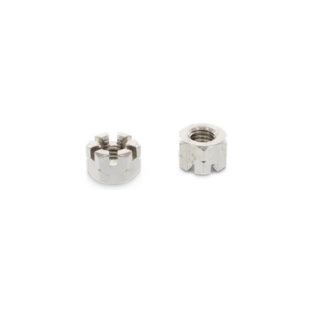 Изображение товара Корончатая гайка ЦКИ DIN935 М20x1.5, класс 8, цинк, 1 шт