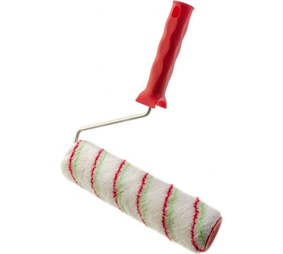 Изображение товара Валик Сибртех Эмали, 250 мм, ворс 12 мм, D - 48 мм, D ручки - 6 мм, полиамид,полиакрил 80197