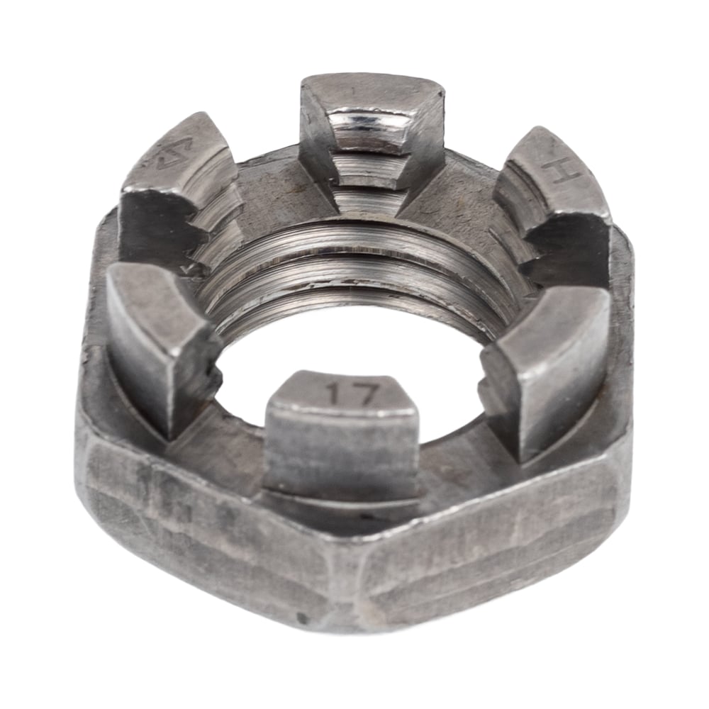 Изображение товара Корончатая гайка ЦКИ DIN937 М16 низкая 17H, 2 шт.