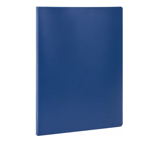 Изображение товара Папка 24 шт в упаковке Staff с металлическим скоросшивателем синяя до 100 листов 05 мм  229224