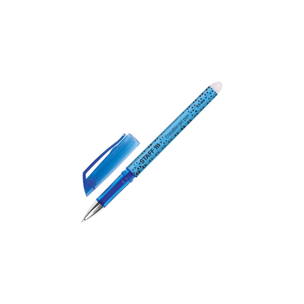 Стираемая гелевая ручка Staff ручка гелевая pensan glitter gel узел 1 0 мм резиновый грип 9 ов с блёстками микс дисплей
