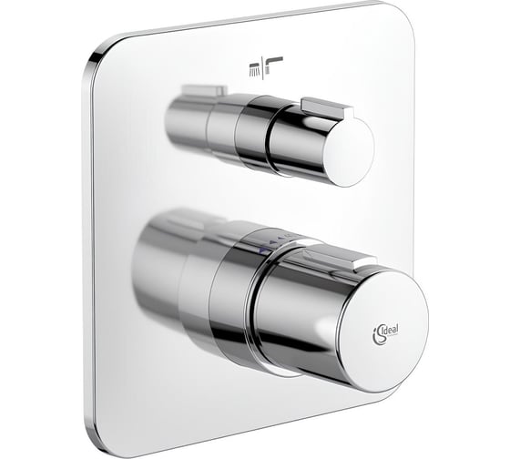 Изображение товара Встроенный смеситель для ванны Ideal Standard Tonic II термостат, скрытый монтаж, без встроенной части, б/к A6345AA 026-4374