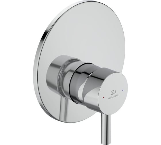 Изображение товара Встроенный смеситель для душа Ideal Standard CERALINE однорычажный, скрытый монтаж, со встраиваемой частью, б/к A6940AA 026-4376