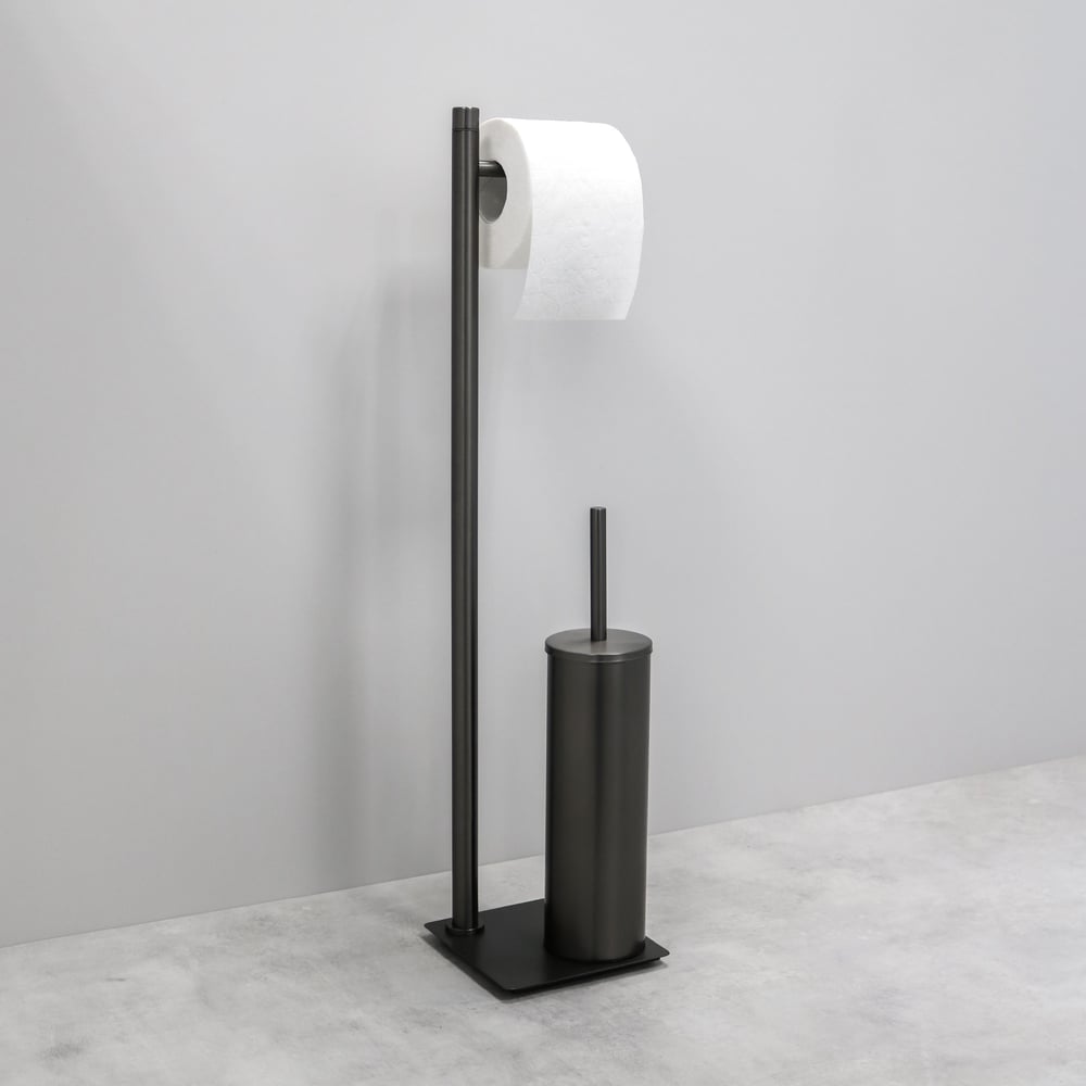 Изображение товара Стойка напольная FIXSEN графит 421F из нержавеющей стали для дома и офиса