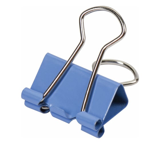 Изображение товара Зажимы для бумаг 12 шт в упаковке Staff Profit КОМПЛЕКТ  19 мм на 60 листов цветные карт.кор. 12 шт 225156