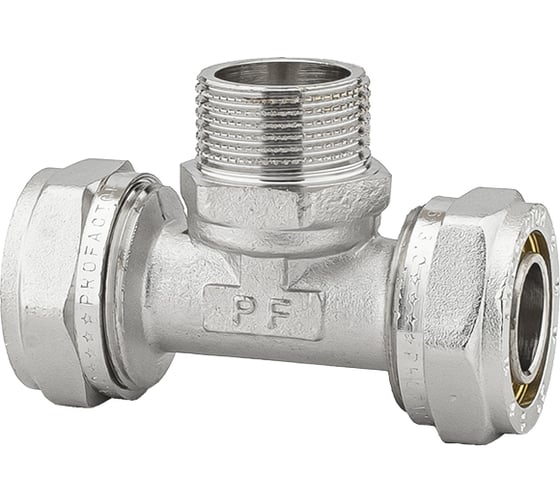 Изображение товара Тройник обжимной PROFACTOR ц/н/ц 26 х 3/4 х 26 PF PF 462