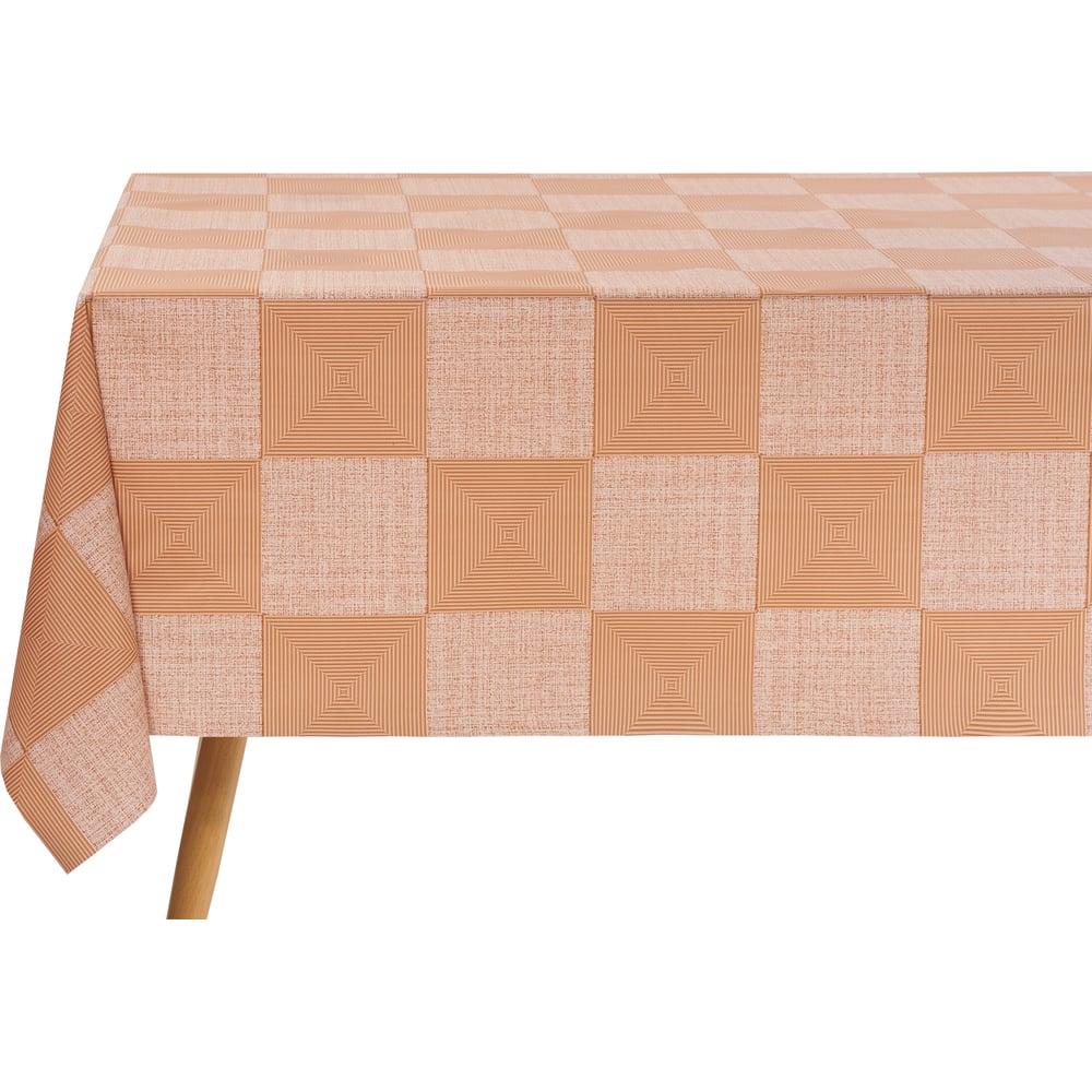 Изображение товара Клеенка ПВХ на тканевой основе Dekorelle Adèle 343-2 1,4х20 м водонепроницаемая абстракция