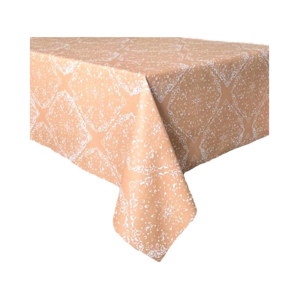 Изображение товара Клеенка ПВХ на тканевой основе Dekorelle Adèle 597 1,4х20 м, водонепроницаемая