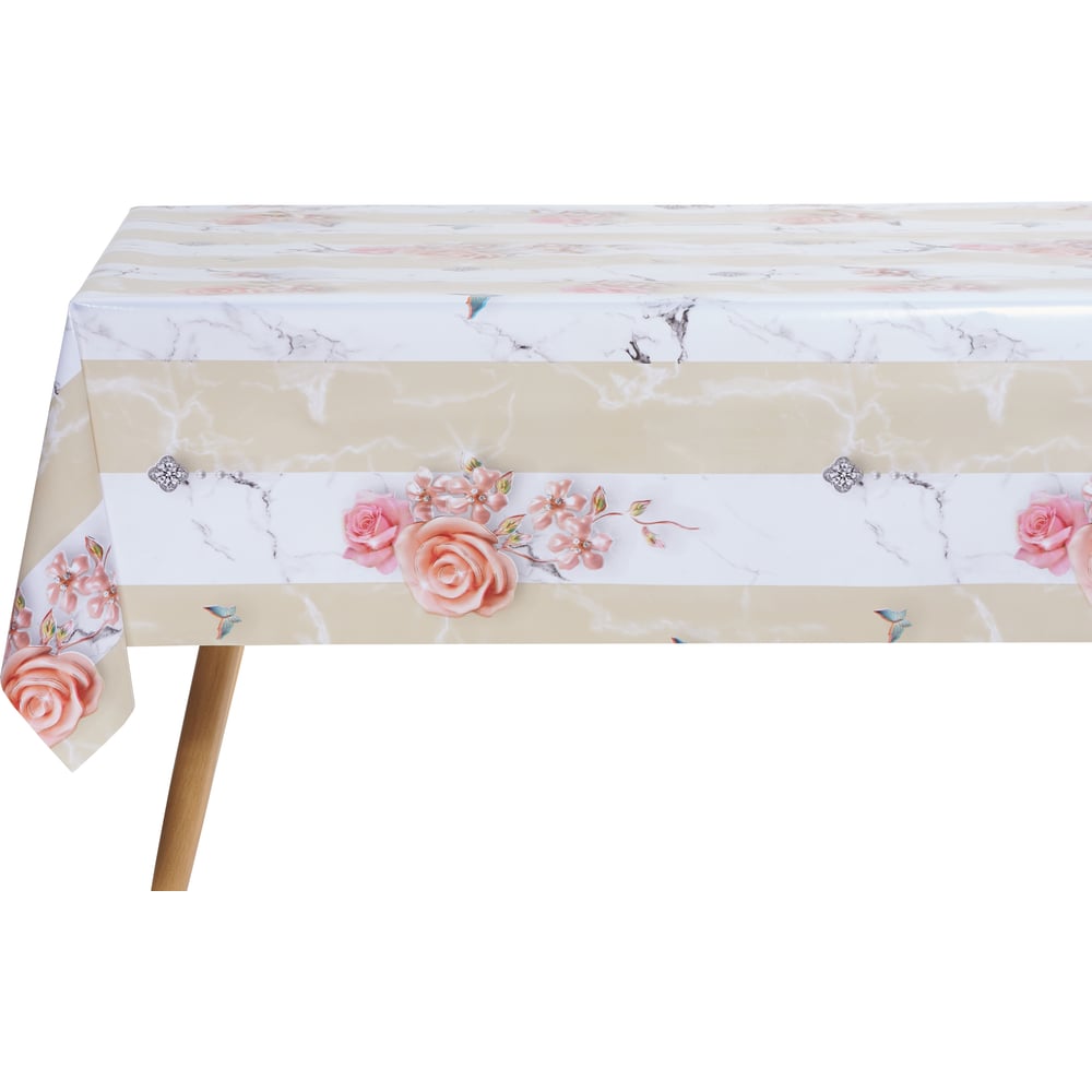 Изображение товара Клеенка ПВХ на тканевой основе Dekorelle Glance 566 1,4x20 м разноцветная