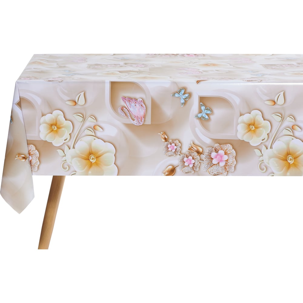 Изображение товара Клеенка ПВХ на тканевой основе Dekorelle Glance 468 1,4x20 м