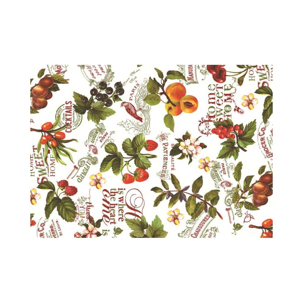 Изображение товара Клеенка ПВХ на нетканой основе Dekorelle Jakline 1,4х20 м разноцветный абстракция