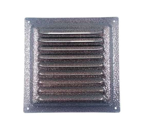 Изображение товара Решетка металлическая ВИЕНТО 120x120 мм, медный антик РМ1212-медь