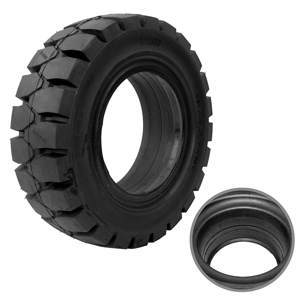 Изображение товара Шина цельнолитая Wilmart CL403S 28x9-15 для погрузчика