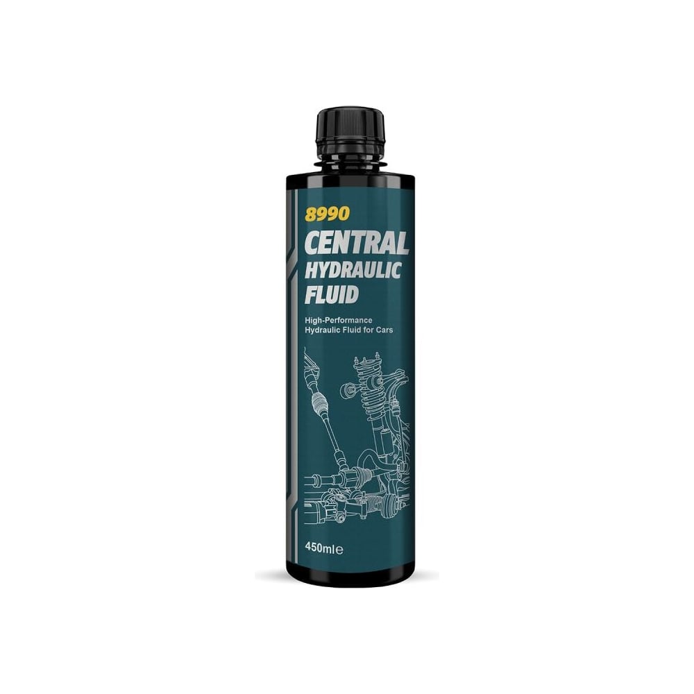 Изображение товара Cинтетическая гидравлическая жидкость MANNOL CENTRAL HYDRAULIC FLUID 0.45 л 2494045