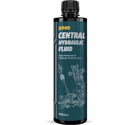 Изображение товара Cинтетическая гидравлическая жидкость MANNOL CENTRAL HYDRAULIC FLUID 0.45 л 2494045