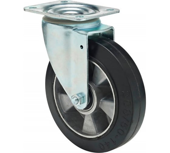 Изображение товара Поворотная колесная опора с площадкой KAMA 3302-ZYR-200