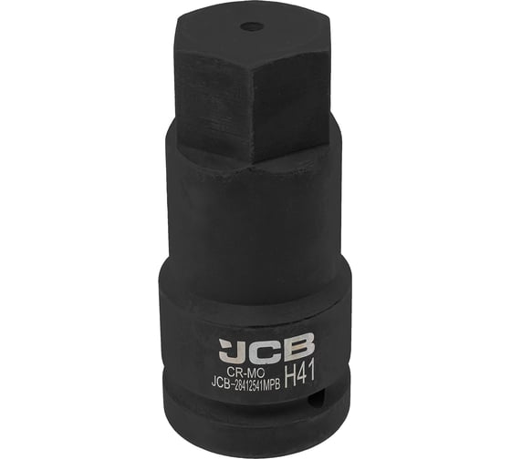 Изображение товара Головка-бита 6-гранная ударная JCB 41 мм, 1DR JCB-28412541MPB(60546)