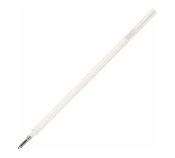 Изображение товара Стержень 20 шт в упаковке BRAUBERG гелевый White 130мм БЕЛЫЙ евронаконечник узел 1мм линия 05мм  170378