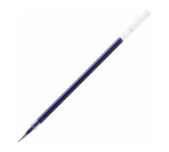 Изображение товара Стержень 20 шт в упаковке BRAUBERG гелевый 130мм СИНИЙ игольчатый пишущий узел 05мм линия 035мм  170169