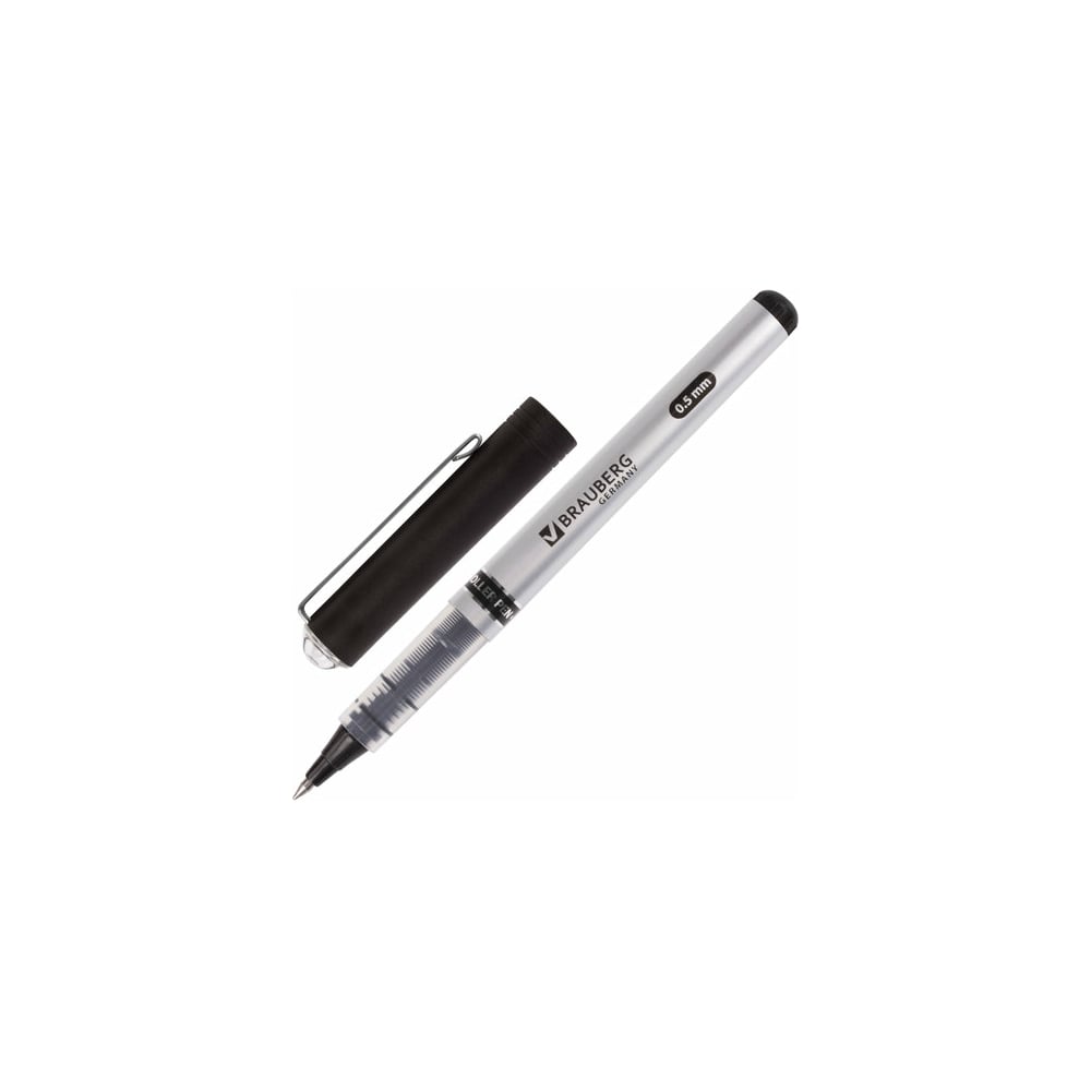 Ручка-роллер BRAUBERG одноразовая ручка роллер schneider
