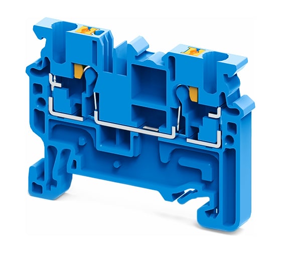 Изображение товара Клемма КЭАЗ проходная push-in OptiClip CP-2,5-I-BU-24A-(0,2-2,5)-синий 100 шт 331839
