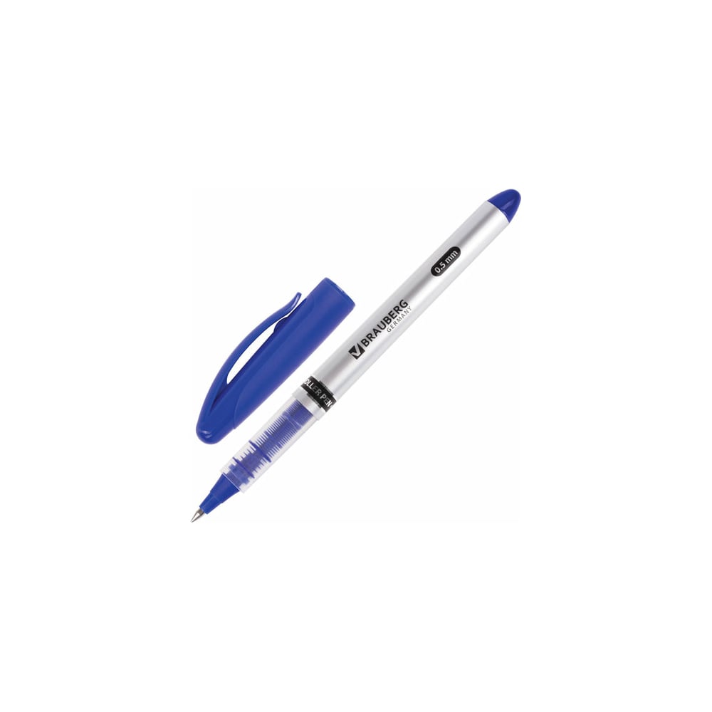 Ручка-роллер BRAUBERG роллер чернильный lamy 377 aion m63 синий