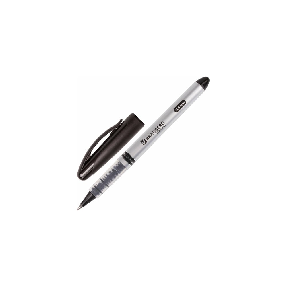Ручка-роллер BRAUBERG одноразовая ручка роллер schneider
