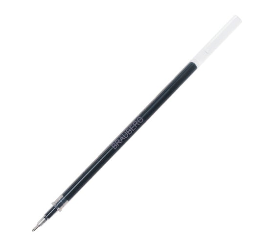 Изображение товара Стержень 20 шт в упаковке BRAUBERG гелевый 130мм ЧЕРНЫЙ игольчатый пишущий узел 05мм линия 035мм  170170