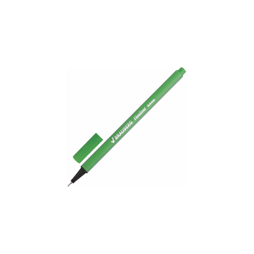 Капиллярная ручка-линер BRAUBERG ручка капиллярная stabilo greenpoint 6088 зеленый