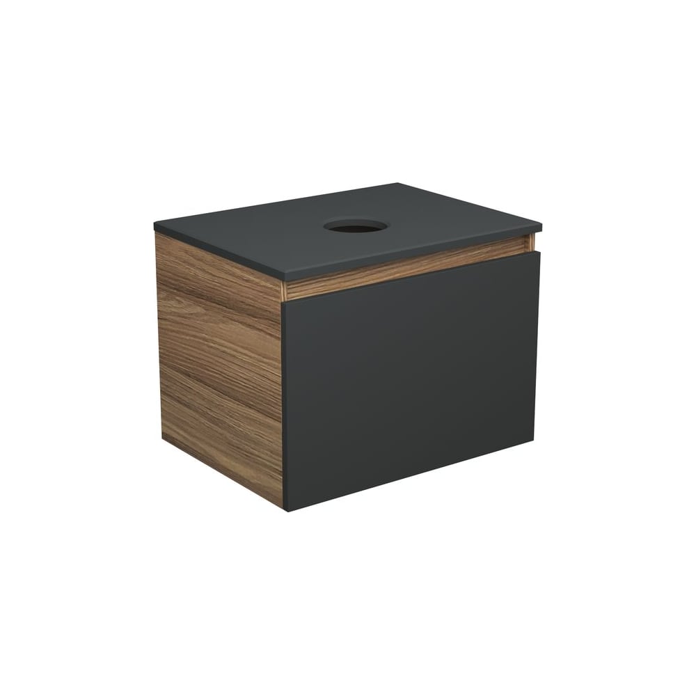 Изображение товара Тумба с раковиной Bauedge Bau Dream Blackwood 60 графит водоотталкивающая