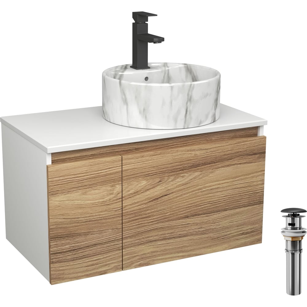 ΠΠΎΠΌΠΏΠ»Π΅ΠΊΡ Bauedge ΡΡΠΌΠ±Π° Bau Dream Blackwood 80, ΡΠ°ΠΊΠΎΠ²ΠΈΠ½Π° ΠΊΡΡΠ³Π»Π°Ρ Π½Π°ΠΊΠ»Π°Π΄Π½Π°Ρ BAU Element D41, ΠΌΡΠ°ΠΌΠΎΡ, ΡΠΌΠ΅ΡΠΈΡΠ΅Π»Ρ Hotel Black, ΡΠ΅ΡΠ½ΡΠΉ ΠΌΠ°ΡΠΎΠ²ΡΠΉ, Π²ΡΠΏΡΡΠΊ ΠΊΠ»ΠΈΠΊ ΠΊΠ»Π°ΠΊ ΡΠ΅ BD2979