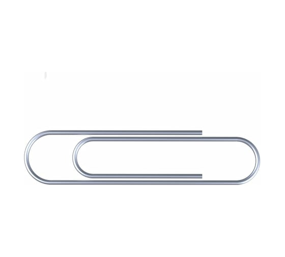 Изображение товара Скрепки 72 шт в упаковке Staff большие 50 мм оцинкованные 50 шт. в картонной коробке RU  224800