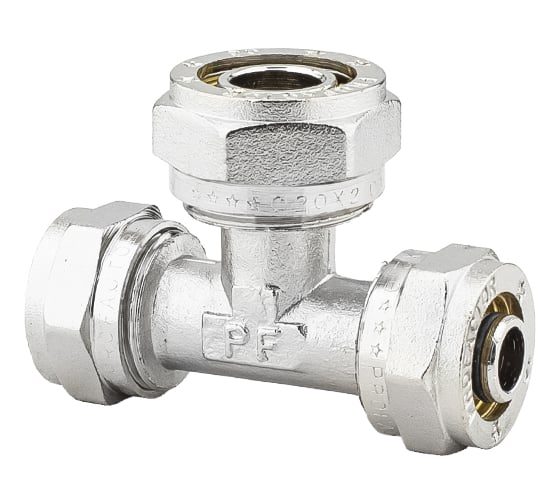 Изображение товара Тройник обжимной PROFACTOR ц/ц/ц 16 х 20 х 16 PF PF 467