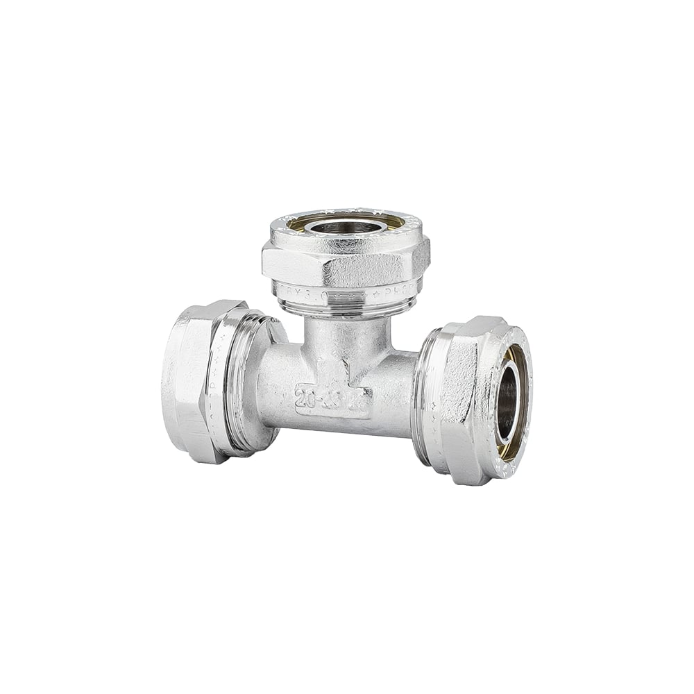 Изображение товара Тройник обжимной PROFACTOR ц/ц/ц 20 х 20 х 20 PF 471