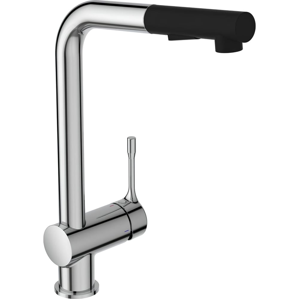 Изображение товара Современный однорычажный смеситель для кухни Ideal Standard CERALOOK с выдвижным изливом хром