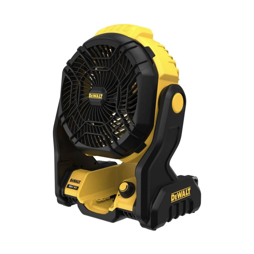 Изображение товара Портативный аккумуляторный вентилятор Dewalt XR DCE512N 18 В напольный и настольный с регулировкой 