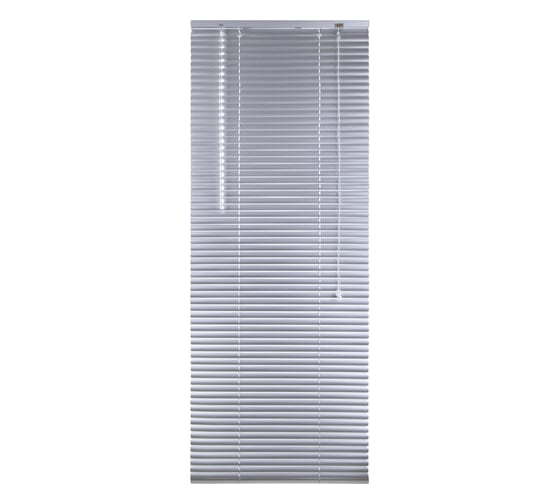 Изображение товара Горизонтальные жалюзи BRABIX 60x160 см алюминий цвет серебристый 606035