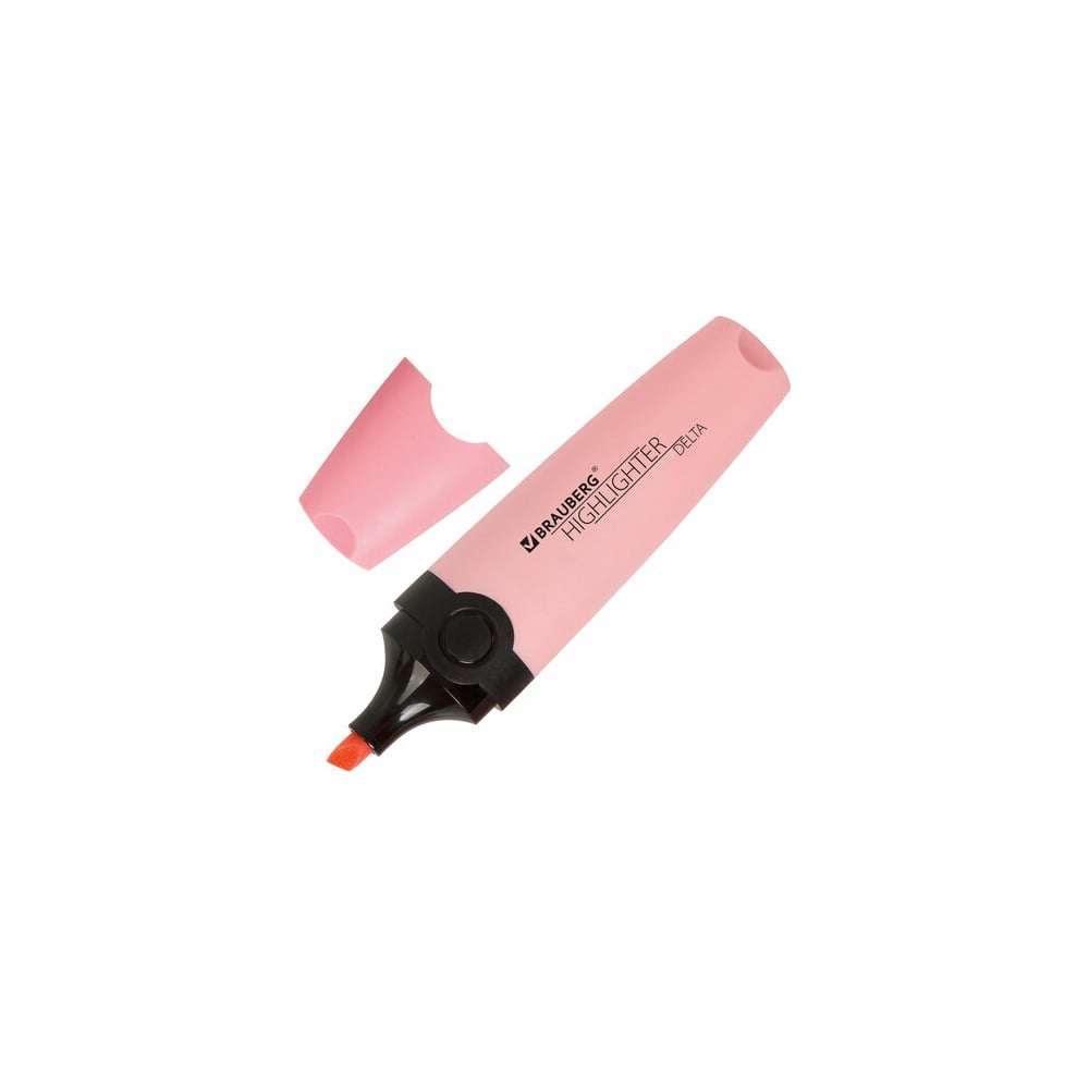 Текстовыделитель BRAUBERG маркер текстовыделитель luxor pasteliter 5 0 мм пастельный розовый