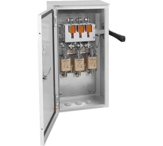 Изображение товара Ящик силовой на 1 направление КЭАЗ с предохранителями ЯРВ-31-100А-IP54-М-УХЛ1- 349632